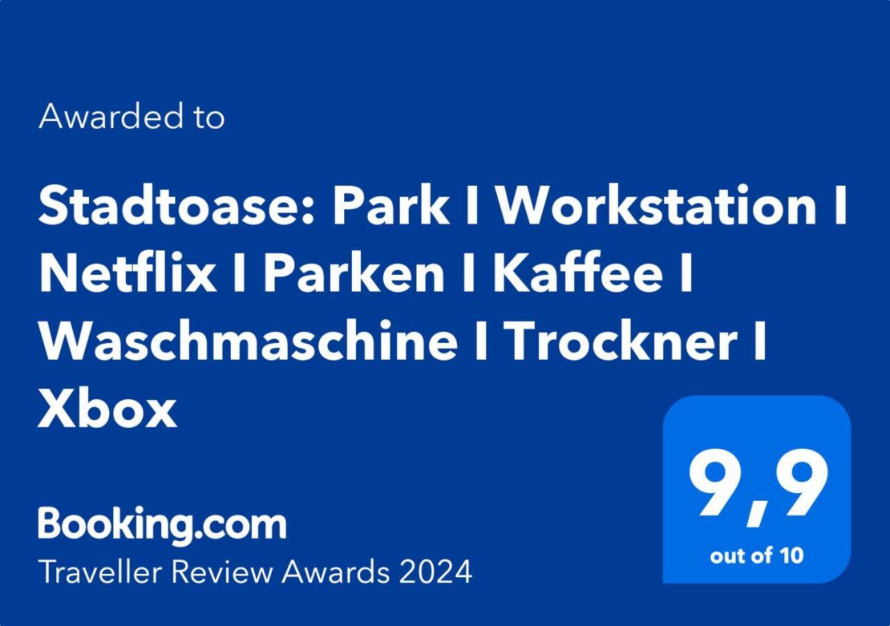 Dnd Stadtoase I Park I Workstation I Netflix I Parken I Kaffee I Waschmaschine I Trockner I Xbox Вюрцбург Екстериор снимка