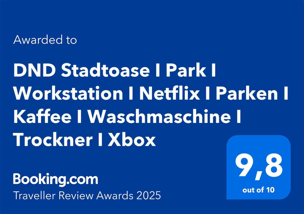 Dnd Stadtoase I Park I Workstation I Netflix I Parken I Kaffee I Waschmaschine I Trockner I Xbox Вюрцбург Екстериор снимка
